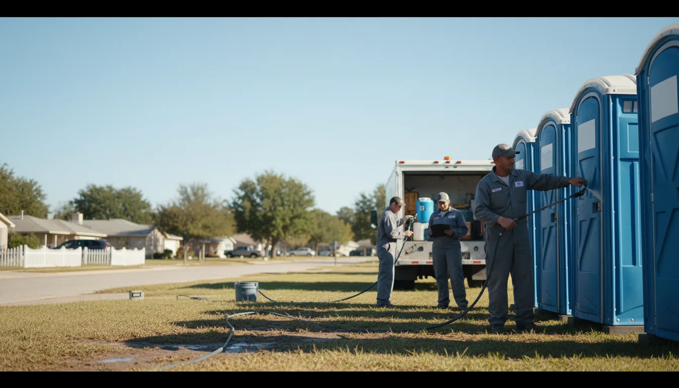Long-Term Portable Toilet Rental in Redford, TX near me